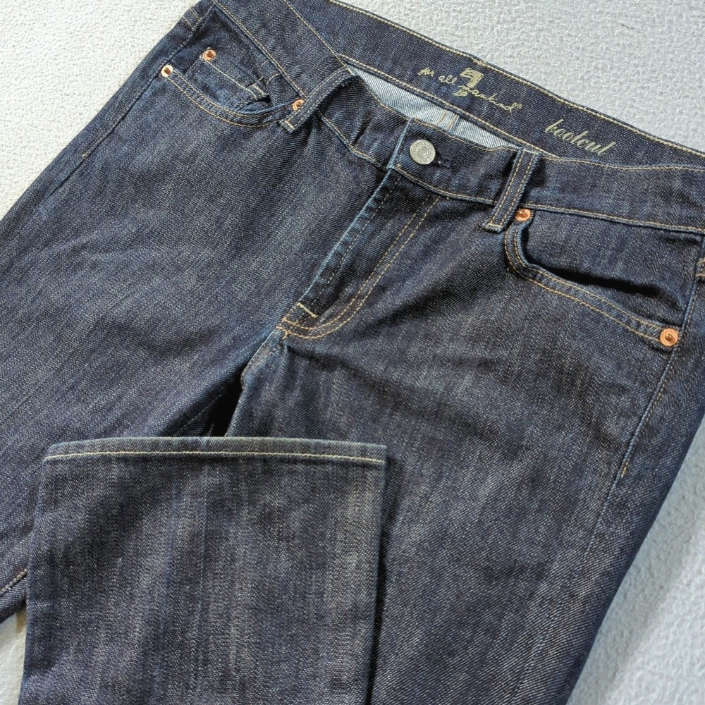 7 For All Mankind Bootcut Jeans Womens 32 (Fits 33x34) Blue Dark Wash Denim VTG